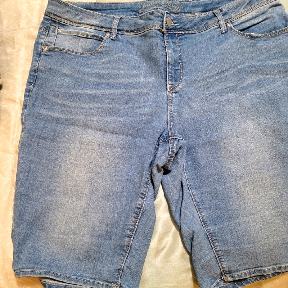 FADED Glory 18 blue jeans shorts